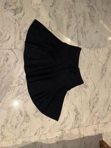 Black A-line Skirt