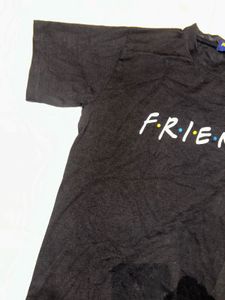 Classic Friends TV Show Black T-Shirt