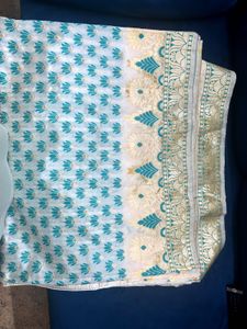Elegant saree with blouse