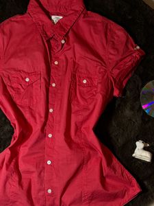 Pinterest Office Core Reddish Pink Shirt