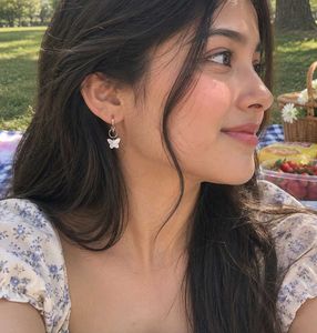BUTTERFLY AND MUSHROOM EARRING🦋🍄