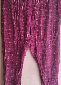 Embroidered Mirror Work Kurta