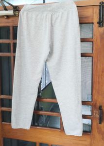 Gray &amp; Pink Stripe Sweatpants