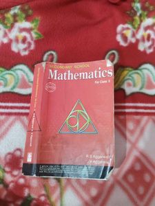 Secondary School Mathematics for Class 9