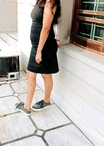 Gray Sleeveless Dress