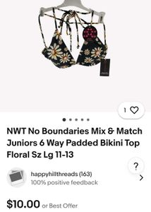 Floral Bikini Top