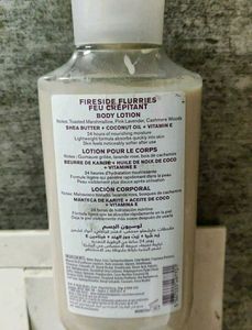 Bbw Fireside Flurries Body Lotion