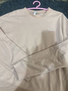 H&amp;M 'Love' Sweatshirt