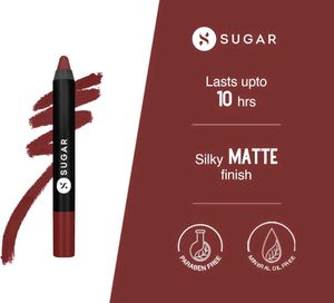 Sugar Cosmetics Matte As Hell Lip Crayon
