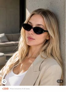 Shein Oval cutout sunglasses 🕶️