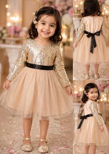 Sparkly Sequin Girls Dress