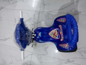 Blue Ride-On Toy