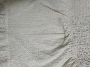 spaghetti strap white tiered dress