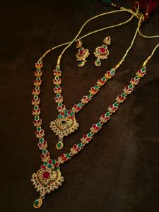 Elegant Gold-Tone Jewelry Set