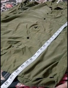 Stylish Olive Green Long Sleeve Shirt