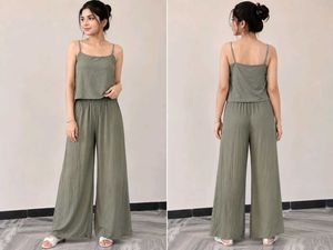 Stylish Olive Green Co-ord Set