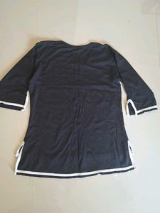 Black "Just Smile" Pajama Set