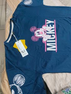 Cool Blue Mickey Mouse T-Shirt