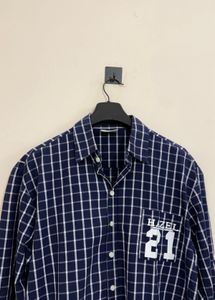 Checked Shirt with "HAZEL 21" Graphic