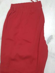 Maroon Ankle Length Leggings