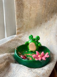 handmade clay trinket