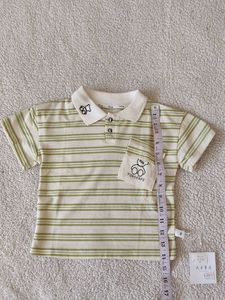 Cute Striped Polo Shirt