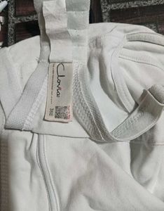Comfortable White Cotton Bra