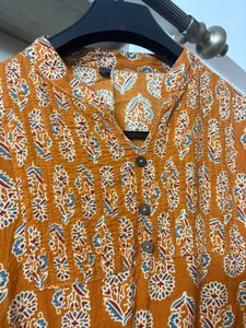 Ajrak Printed Kurta