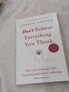 Don't Believe Everything You Think Book