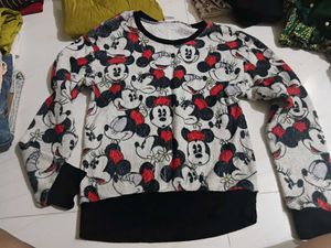 Minnie Mouse Fleece Sweatshirt