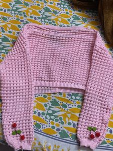 Pink Cherry Cardigan