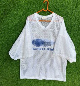 Vintage White Football Jersey