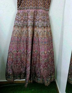 Stunning Embroidered gown with dupatta Set