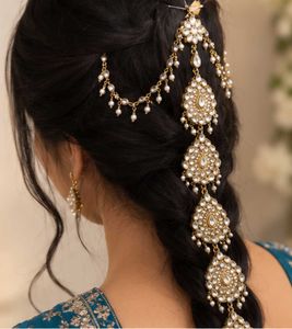 Kundan &amp; Pearl Hair Accessories