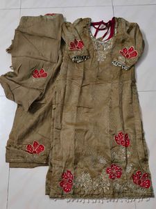 Elegant Embellished Kurta Set