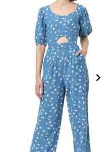 Only Floral Cutout Jumpsuit Brand size 36 or small