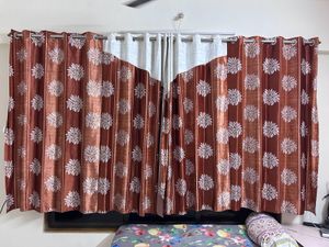 Floral Print Curtains