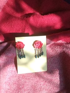 Rose Dangle Earrings
