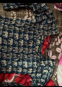 Both Elephant And  Print Mini Dress