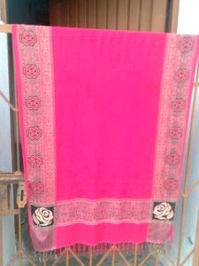 Hot Pink Stall with Floral Detail