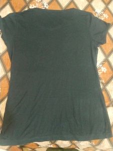 Printed Black T-Shirt
