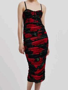 URBANIC Bustier Floral Midi Dress ( New With Tag)