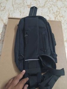 Stylish USB Charging Sling Bag