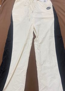 Color-Blocked Mid-Rise Pants