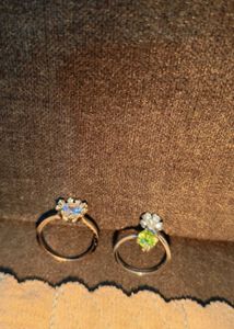 Delicate Rings with Gemstones