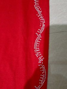 Red Traditional Dupatta