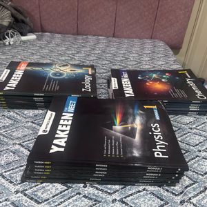 Yakeen NEET Physics, Chemistry, Zoology Books