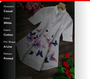 A Line Long Shirt