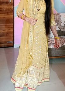 heavy sharara suit