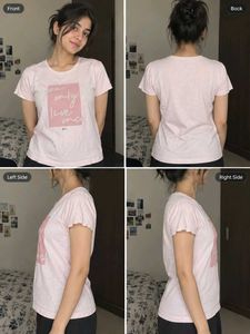 Cute Pink Graphic T-Shirt